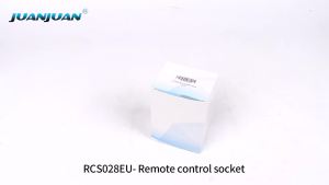 AL09G-RC 433Mhz Wireless Remote Control Socket Universal Smart Plug EU Power Outlet 10A 220V for Home Appliance Light Fan