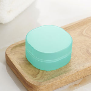 Compact and Square Travel Portable Soap Box Transparent Plastic Aerobic Handmade Soap Sponge PP Fragrance Soap Box