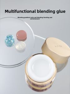 Kasi | Multi-Function Mixing Gel with Glitter and Color Dilution for Nail Art
