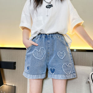 Girl Denim Skirted Leggings 2024 New Arrival Summer Pants Fashionable Stylish Kids Youth Korean Style Summer Thin Shorts