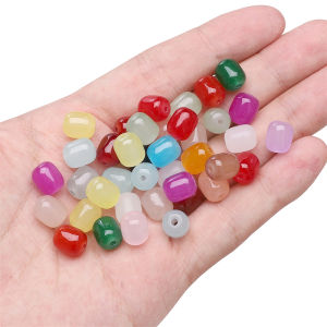 20pcs Crystal Glass Beads Loose Spacer Beads For Handmade Bracelet Necklace Keychain DIY Jewelry Making Accessories