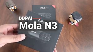 [ลด 250.- เก็บโค้ดหน้าร้าน]DDPAI Mola N3 Pro GPS F+R  Dash Cam 2K+1600P Full HD กล้องติดรถยนต์ มุมกว้าง140 °องศา ประกัน 12 เดือน