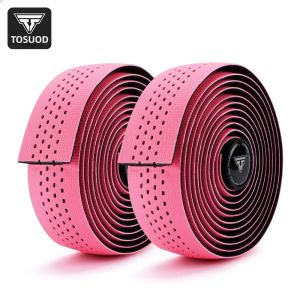 TOSUOD Bicycle Handlebar Tapes Road Bicycle Handlebar Tape Anti-slip Waterproof Cycling Bar Wrap Road Bike Accessories
