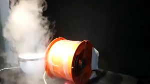 Quạt hút khói công nghiệp mạnh mẽ ống khói hút dầu nhà bếp bơm trục xi lanh tốc độ cao đổi khí