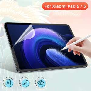 For Xiaomi Pad 7 / 7 Pro Paper Like Screen Protector Film For MiPad 6 / 5 Pro 11inch 6S 12.4 Redmi Poco Pad Pro 12.1 10.61 Matte PET Painting Write Tablet Accessories for 7pro 6pro 5pro 6spro padpro pocopad 12.1