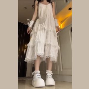 Summer French Style White Strapless Dress Womens Spring 2025 New High-End Feeling Beach Vacation Long Skirt A-Line Midi Dress