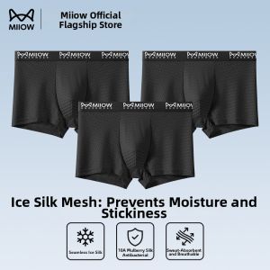 MiiOW | Ice Silk Breathable Mens Underwear High-end