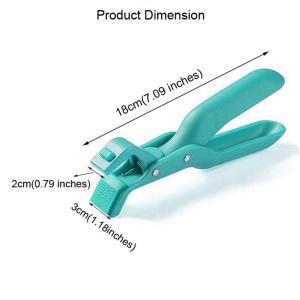 Heat Resistant Bowl Tongs Anti-Scald Stainless Steel Silicode Clip Holder For Kitchen Restaurant Baking Hot Pot Bowl Handling