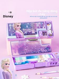 Hộp Bút Đa Lớp Có Glitter Cho Học Sinh Nữ Trẻ Em