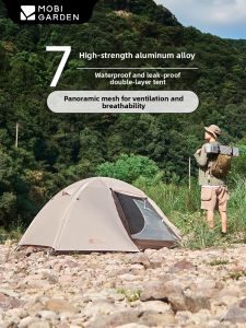 Mobi Garden | Windproof Rainproof Sunshade Breathable Portable Camping Tent