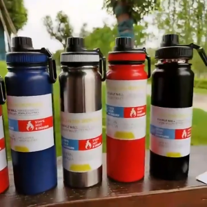 800 ML Stainless Steel Vacuum Thermos Cup Home Office Coffee Tea Thermal Water Bottle Thermal Mug Out