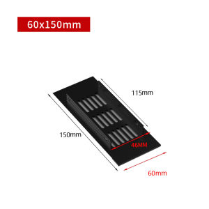 High Quality New Practical Ventilation Grille Aluminum Alloy Cabinet Ventilation-Cover Wardrobe Easy To Install