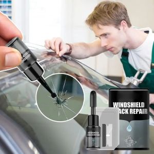 3Sets Car Windshield Repair Glue Glass Crack Scratch Repair Tool Kit Car Window Repair Resin Glass Curing Glue Car Accessories