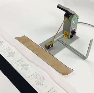 Máy cắt mác CHÉOcắt dây đai mini C-180 được dùng trong ngành may mặc(Tặng kèm 1 lưỡi thay thế)