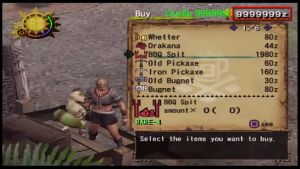 Monster_Hunt 2 dos เวอร์ชั่นเงินเต็ม 9999999และเลือดไม่ลด PlayStation 2