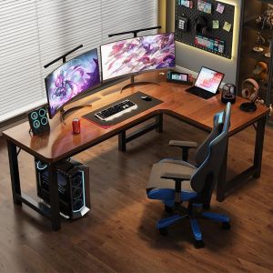 Corner L-shaped Gaming and Home Desk