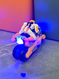 Anak-anak Stunt Listrik Mengubah Mainan Sepeda Motor untuk Anak-anak dengan Lampu LED Musik