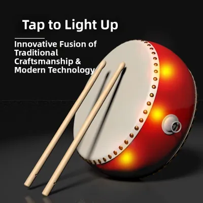 WANGTONGQIJIAN | Professional Performance Leather Drum for Children