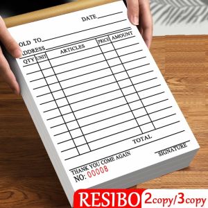 Carbonized Receipt Resibo Wholesale With Carbon Paper Duplicate Receipt Sold Business Delivery Note