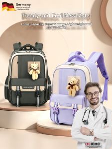 Burden-reducing Spine-protecting Water-resistant Fall-prevention School Backpack