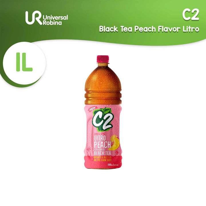 C2 Black Tea Peach Flavor Litro 1L | Lazada PH