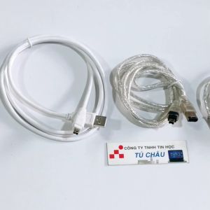 Cáp 1394: 6 Pin ra 4 Pin / Cáp 2 đầu 4 Pin / Cáp USB ra 4 Pin / Cáp USB ra 6 Pin / Cáp 2 đầu 6 Pin