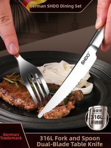 SHDO | Dao và Dĩa Thăn Bằng Thép Không Gỉ