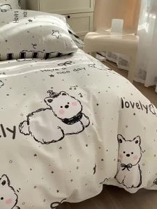 Kiss Dear | Cartoon 100% Cotton Bedding Set