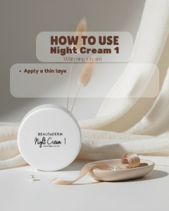 Beautederm Night Cream 1 - Whitening