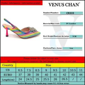 Giày Sandal Cao Gót Mũi Nhọn Sang Trọng Dành Cho Nữ Chất Liệu Vải Gót Mảnh Kiểu Quai Hậu Giày Dự Tiệc Có Dây Khóa.