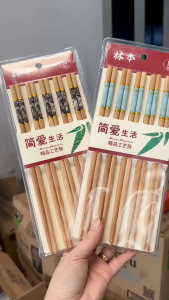Đũa Tre Cao Cấp Hộp 10 Đôi