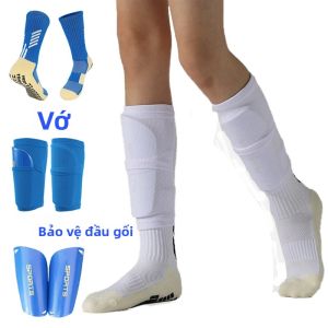 Bóng Đá Chống Trơn Trượt Bắp Chân Có Túi Thiết Bị Bóng Đá Dành Cho Người Lớn Thanh Niên Trẻ Em Kích Thước Bóng Đá Bao Chân Shinguards Polyester Nylon