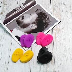 (สินค้าส่งจากไทย) ที่ครอบหู ซิลิโคน 1คู่ ยางซิลิโคน นุ่ม ไม่เจ็บหู ใช้ครอบหูเวลาทำเคมี ย้อมสีผม