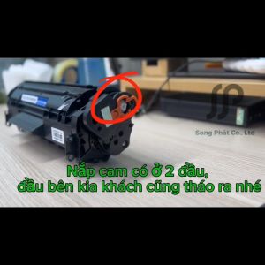 Hộp mực 12A (TQ) có lỗ đổ mực và lỗ đổ mực thải dùng cho máy in HP 1020 3050 3055 13191010 1018 Canon 2900/ Maxsion 8200