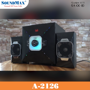 Loa vi tính Bluetooth SoundMax A2126/2.1 công suất 54w (RMS)