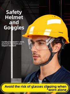 TAODUN | Safety Helmet With Goggles Multifunction Adjustable Insulated Lining