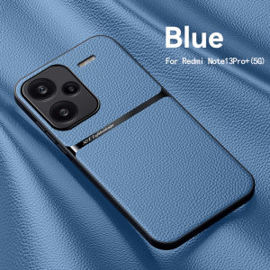 🔥【Readystock】 + FREE Shipping+ COD 🔥Leather Magnetic Phone Case For Xiaomi Redmi Note 13 12 Pro Plus 5G 4G Cases For Redmi 11 10 Pro Plus 5G 4G Lens Protect Cover