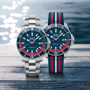 MIDO Ocean Star GMT M0266291104100/Special Edition/Power Reserve Up To 80 Hours/20 Bar/200 M Water Resistance/GMT Function/44mm
