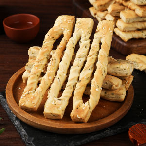 Shanxi Special Snack Yuncheng Linyi Roasted Bread Stick Traditional Non-Fried Retro Food Craving Old Fashioned Snack
