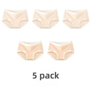 MiiOW | Pure Cotton Antibacterial Breathable Womens Underwear Triangle Shorts Comfortable Seamless Sporty Summer Underpants