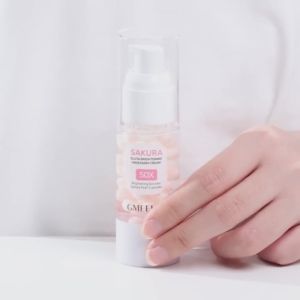 [3 IN 1 Set]GMEELAN  Whitening Cream | Sakura Gluta Formula Pearl-Infused Brightening | For Smooth Moisturized  Care