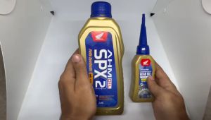 Paket Oli Motor Original Honda Spx & Gardan Gear