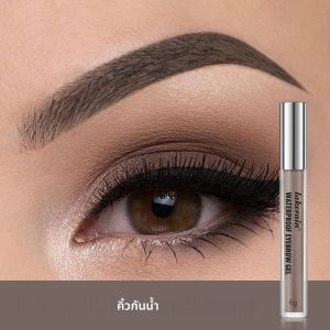 เจลเขียนคิ้วติดทนนานกันน้ำเมคอัพชนิดน้ำที่มีสีสูงกันเหงื่อธรรมชาติสีน้ำตาลสีดำ 4 สีเครื่องสำอาง