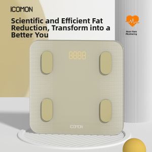 ICOMON | High Precision Body Fat Scale for Weight Loss Monitoring