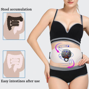 JINGKE Slimming Machine Lazy Man Big Belly Thin Waist Slim Leg Fat Burner USB Charging Abdominal Massager Menstrual Heating Warm Palace