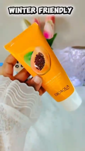 Biotique Papaya Deep Cleanse Face Wash | Gentle Exfoliation | Visibly Glowing Skin | 100% Botanical Extracts| Suitable for All Skin Types |