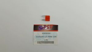 Sekering Shogun 125 10a Mini Merah (PSP) Fuse DX Sekring Sikring Tancap Kotak Kecil 10 Ampere