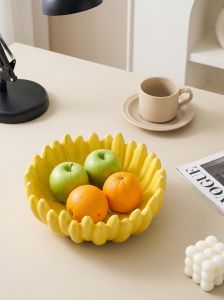 Simple Ceramic Fruit Plate Bananas No Green Restaurant Hotel Dining Utensils Storage Home Creative Small Snack Dish Dishware