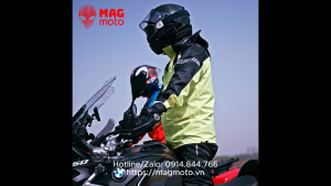 Bộ quần áo mưa đi Moto xe máy MDL-0403B Chính hãng Motowolf
