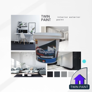 cat tembok twin paint 1kg std class berkualitas